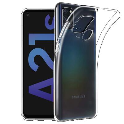 Handy Case für Samsung Galaxy A21s Hülle Transparent Tasche Handyhülle Cover