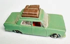 Vintage 1965 Lesney Matchbox #56 Fiat 1500 England w Roof Luggage Kid Paint