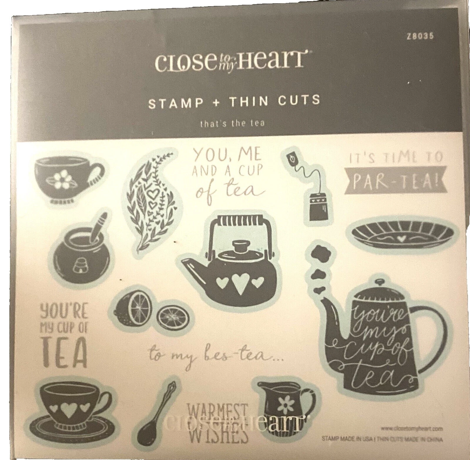 Close To My Heart Dibujos animados y personajes Cross stamps