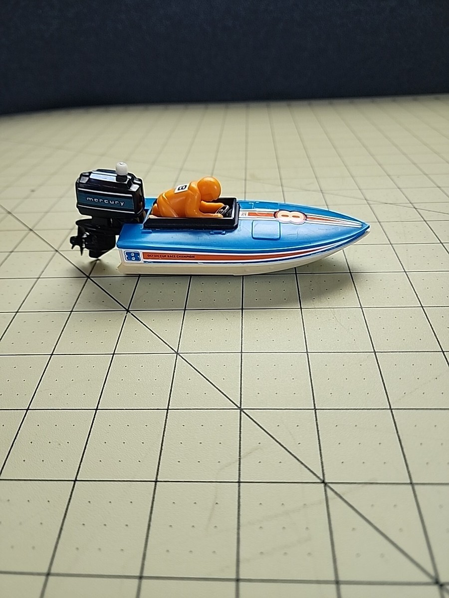 1978 TOMY SPEED BOAT OCEAN CUP RACE CHAMPION 8 MERCURY
