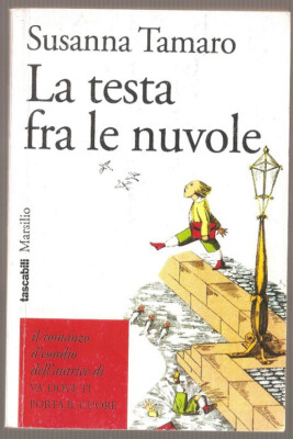 LIBRO LA TESTA FRA LE NUVOLE SUSANNA TAMARO MARSILIO 1995 PAG.154 COP.FLESSIBILE