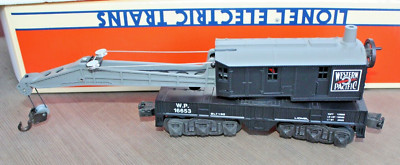Lionel 16653 WP Western Pacific 6 Wheel Truck Crane