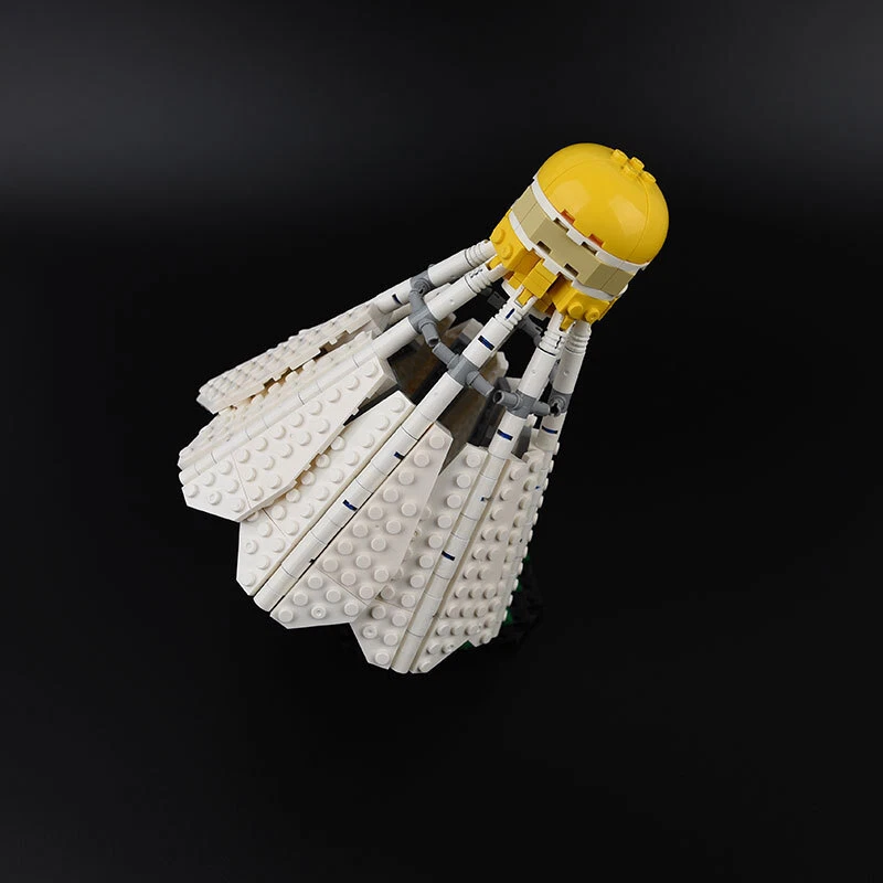 MOC-118885 Badmintoning Toys Set with Stand & Paper Instructions 425 Pieces - Image 3 of 3