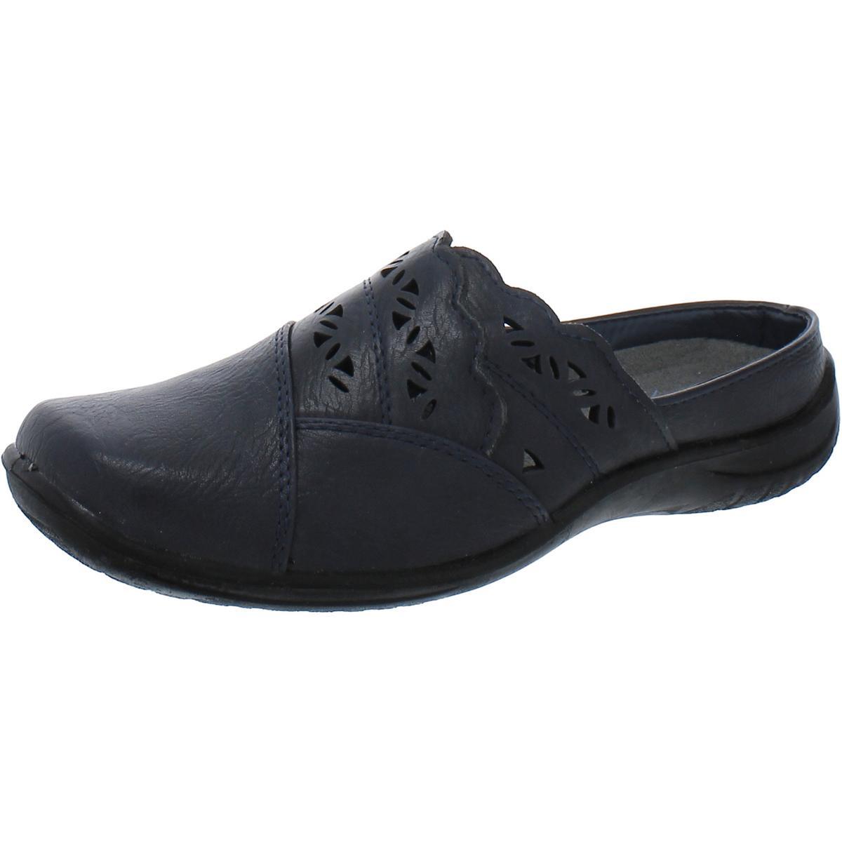 Легкие уличные женские черные шлепанцы из искусственной кожи 6 Medium B M BHFO 5684 3190₽