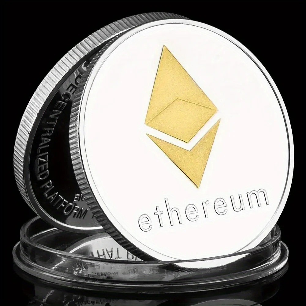 Ethereum Souvenir Coin – Commemorative Collectible Crypto Coin