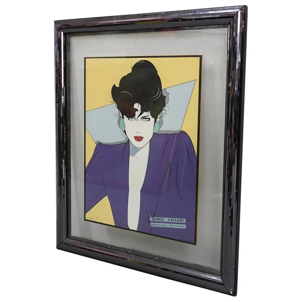 ナゲル Nagel Patrick Nagel 2枚セット ヴィンテージ 年代物 ナゲル Nagel Patrick Nagel 2枚セット ヴィンテージ 年代物
