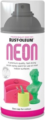 RustOleum Neon fluoreszierend grün, pink, gelb Spielzeug sicher Aerosol Sprühfarbe