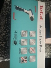 BNIB Tefal DT6130 Access Steam First Garment Steamer - Blue