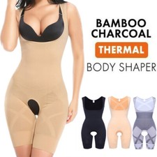 Women Body Suit Full Body Shaper Slimming Shapewear Firm Tummy Control Bodysuit