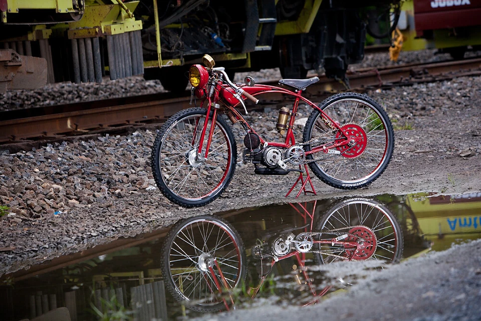 NUEVA Horquilla Bicicleta Monark Tipo I Doble Springer CONSTRUIDA EN EE. UU. Foto 4 de 4