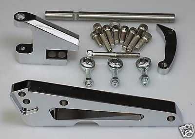 ALTERNATOR BRACKET BILLET ALUMINIUM SBC SWP CHEV HOTROD SHORT WATER PUMP HOLDEN - Picture 2 of 5