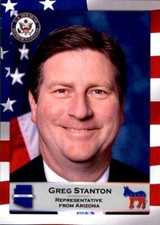 2020 United States Congress #117 Greg Stanton Phoenix Arizona Marquette Michigan
