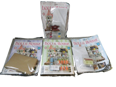 Disney Dolls House magazine, house issue no's: 36, 37, 38 & 39 bundle