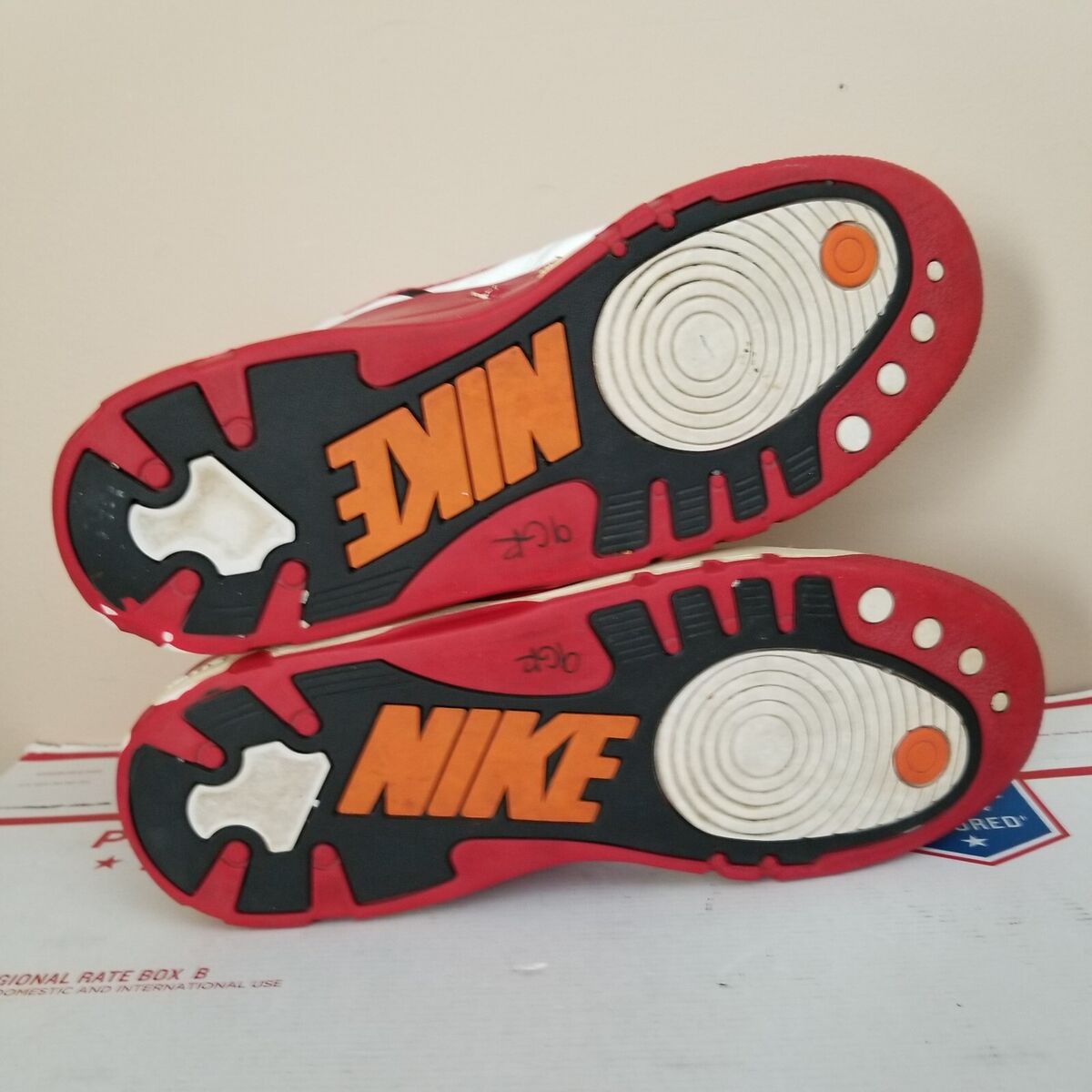 FLAWS READ Nike Air Force III 3 High 312774-161 Red White FLAWS READ Nike Air Force III 3 High 312774-161 Red White