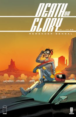 DEATH OR GLORY #1  (RICK REMENDER) DECLAN SHALVEY VARIANT LIMITED TO 500 COPIES
