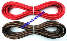 4 Gauge 20' ft each Red Black Auto PRIMARY WIRE 12V Auto Wiring Car Power Cable