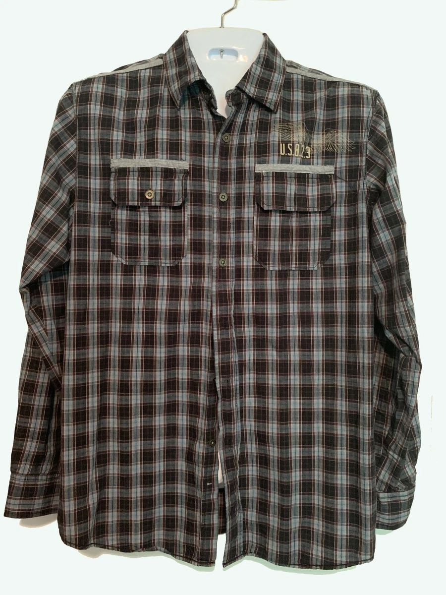Men s Modern Culture Fashion Shirt Cotton Exclusive of Decoration SIZE L