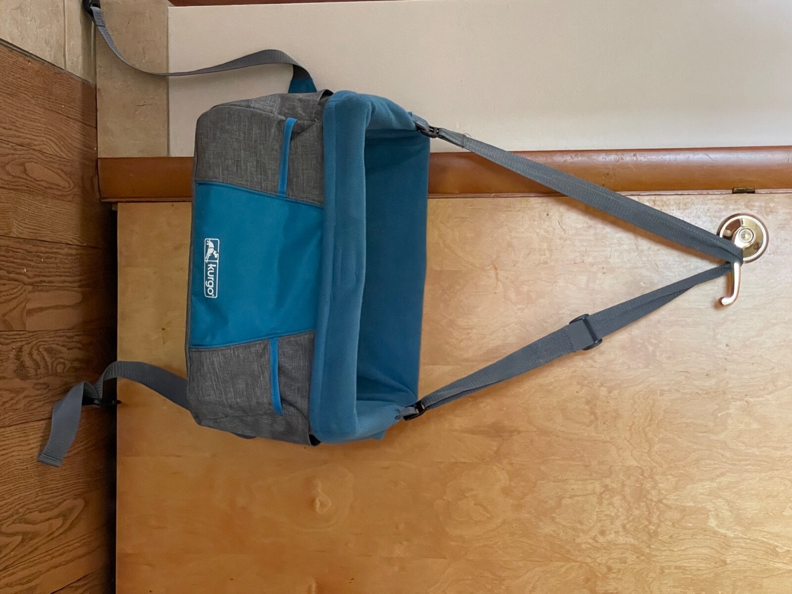 Kurgo Dog Car Seat w/ Seat Belt (Blue & Grey) lightly used eBay