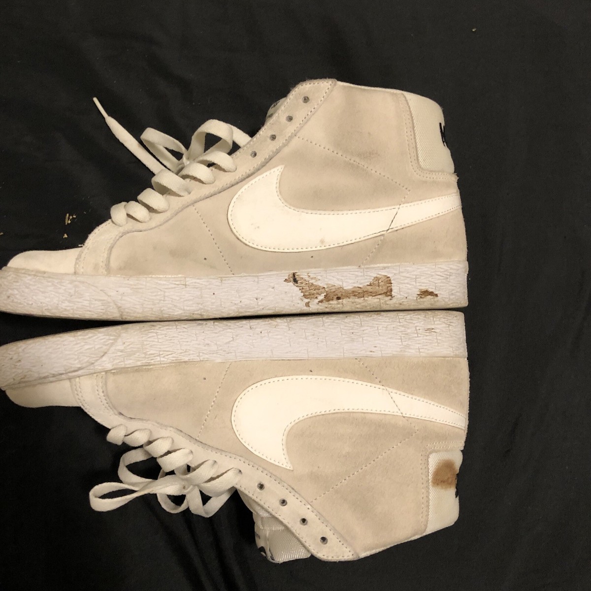 NIKE BLAZER SB PREMIUM SE 27.5アイボリー/スエード