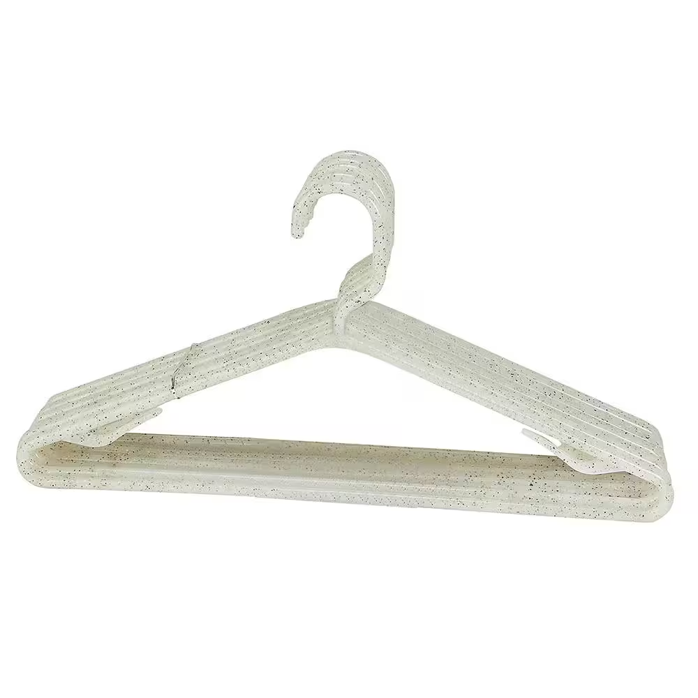 White Velvet Hangers 10-Pack Durable Non-Slip Clothes Storage Organizers-image