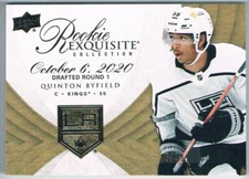 2021-22 EXQUISITE COLLECTION ROOKIE DRAFTED ROUND 1 GOLD QUINTON BYFIELD 46/99
