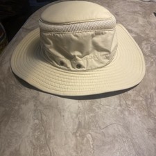 Tilley Endurables The Airflo Size 7 1/8 Sun Hat LTM6 Beige Olive Hiking Fishing