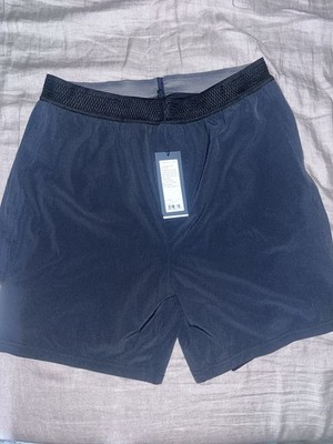 Rhone Swift 6  Lined Running Shorts - Men s Medium ~ $78 Black