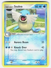 Pokemon TCG Team Aqua's Sealeo Team Magma vs Team Aqua 31/95 Uncommon LP