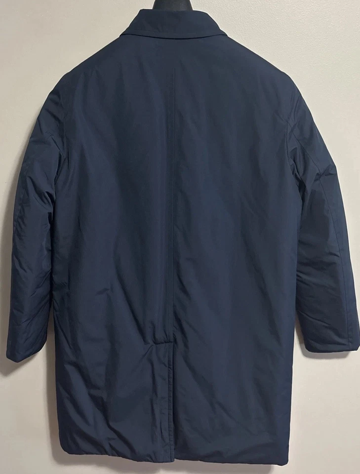 NWT $498 Brooks Brothers Men's Large L Navy Long Insulated Coat RN93986 - Image 2 of 4