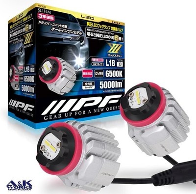 IPF 5L1FLM Original Upgrade LED Nebelscheinwerfer Birne L1B 6500K 5000lm...