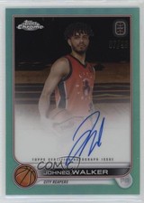 2022 Topps Chrome OTE Overtime Elite Aqua Refractor 7/99 Johned Walker Auto 5lz
