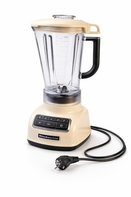 KitchenAid Standmixer Blender Creme Beige mit Glaskrug funktionstüchtig