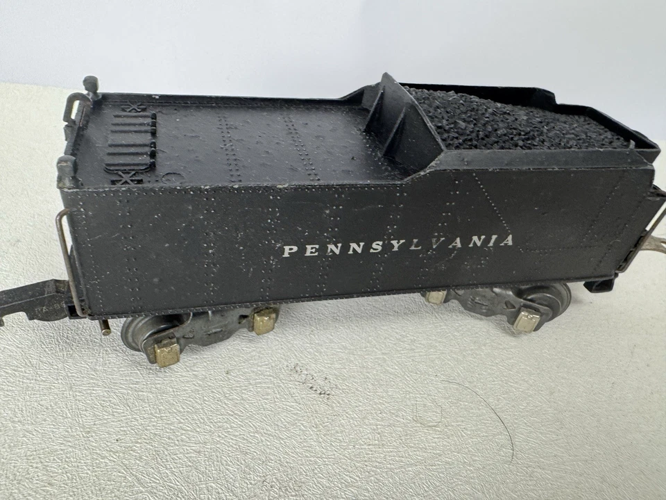 Vintage Gilbert American Flyer 3/16" O Gauge 558 Pennsylvania K5 Pacific Tender - Image 4 of 4