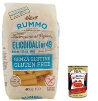 5X Rummo Pasta Elicoidali N49 Senza Glutine Nudeln Glutenfrei 400G+Polpa 400G