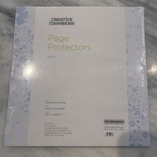 Creative Memories Page Protectors 12x12  16 Sheets Brand New 2008
