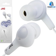 Audio-Technica Gumy Plus Inner Ear Headphones White 3.5mm Wired Noise Isolation