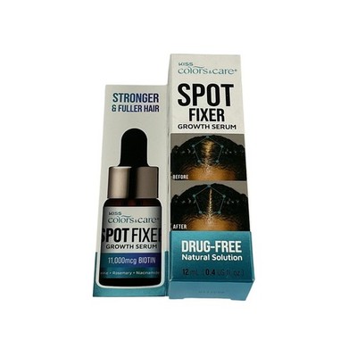 Kiss Colors Care Spot Fixer Growth Serum Stronger Fuller Hair Biotin Niacinamide