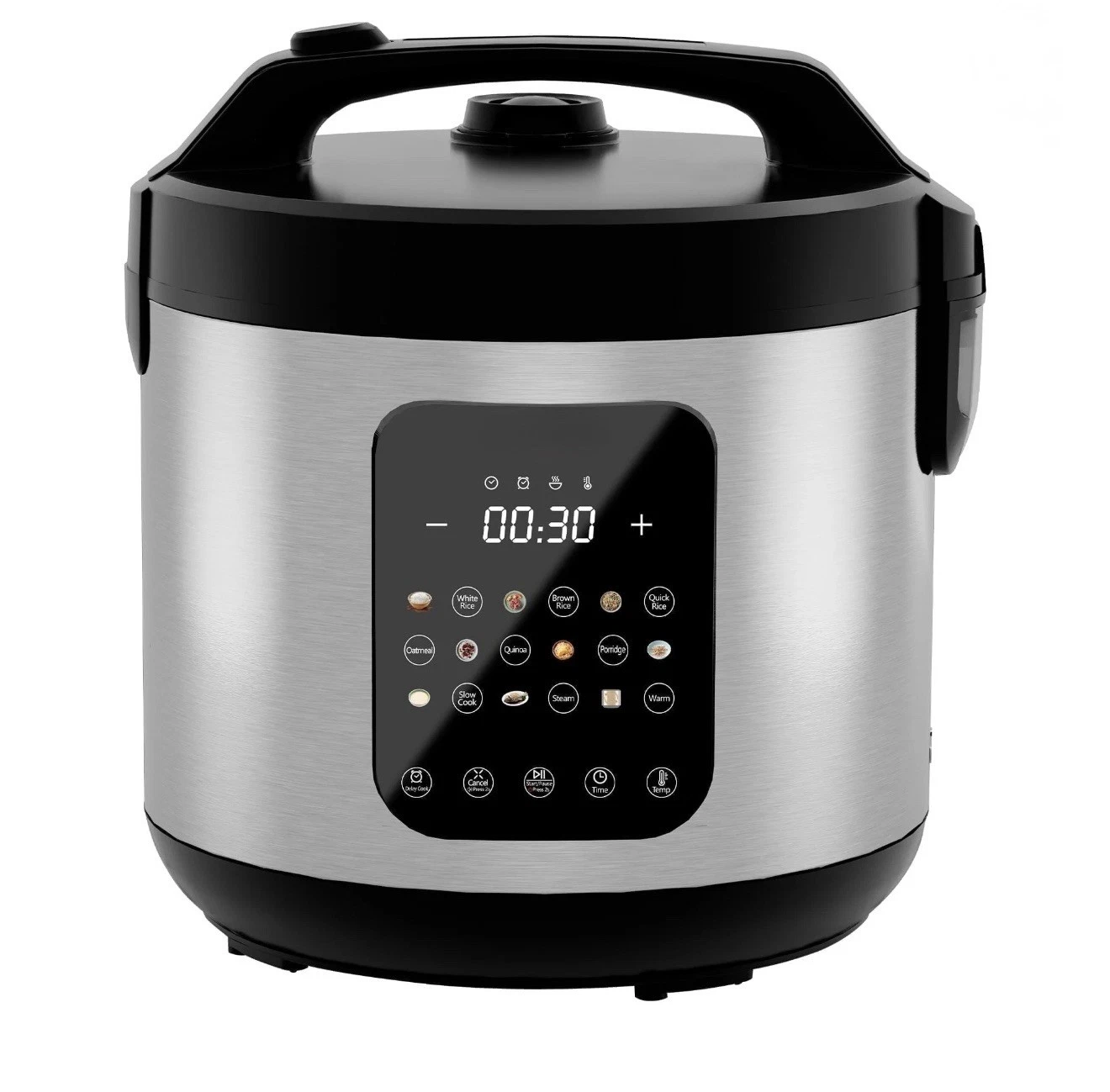 Digital Rice Cooker-10-Cup Uncooked/20 Cooked, Multi-Function Steamer,Slow Cooke