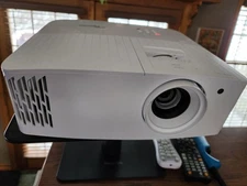 Optoma UHD38 Ultra HD 4000 Lumen DLP Projector and Remote
