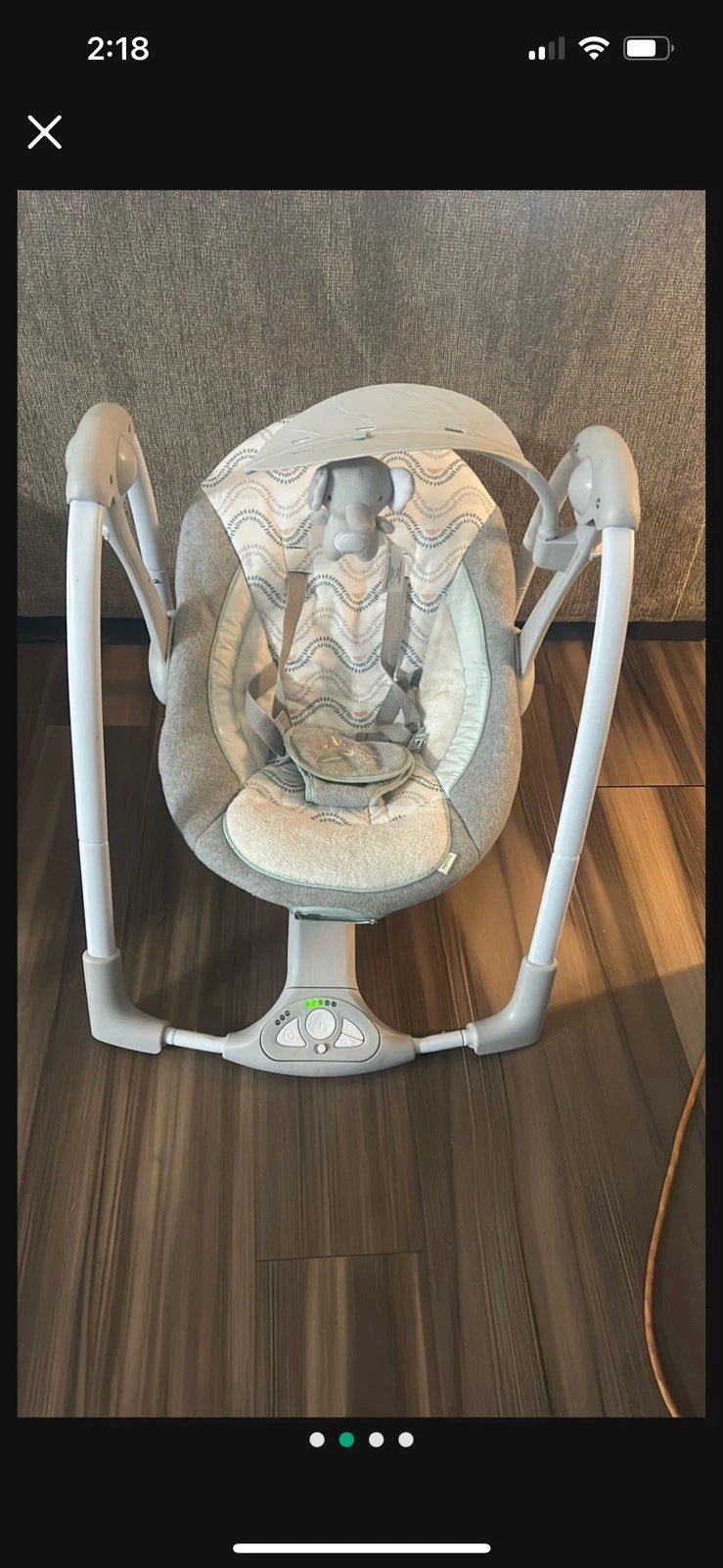 Ingenuity ConvertMe 2-in-1 Portable Baby Swing 2 Infant Seat - Gray (83641076)
Opens in a new window