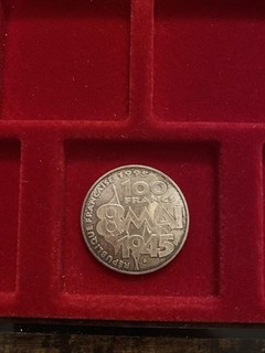 100 francs Armistice du 8 mai 1945 Argent Silver Argent 900‰ Monnaie