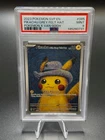2023 POKEMON SVP POKEMON X VAN GOGH #085 PIKACHU WITH GREY FELT HAT PSA 9