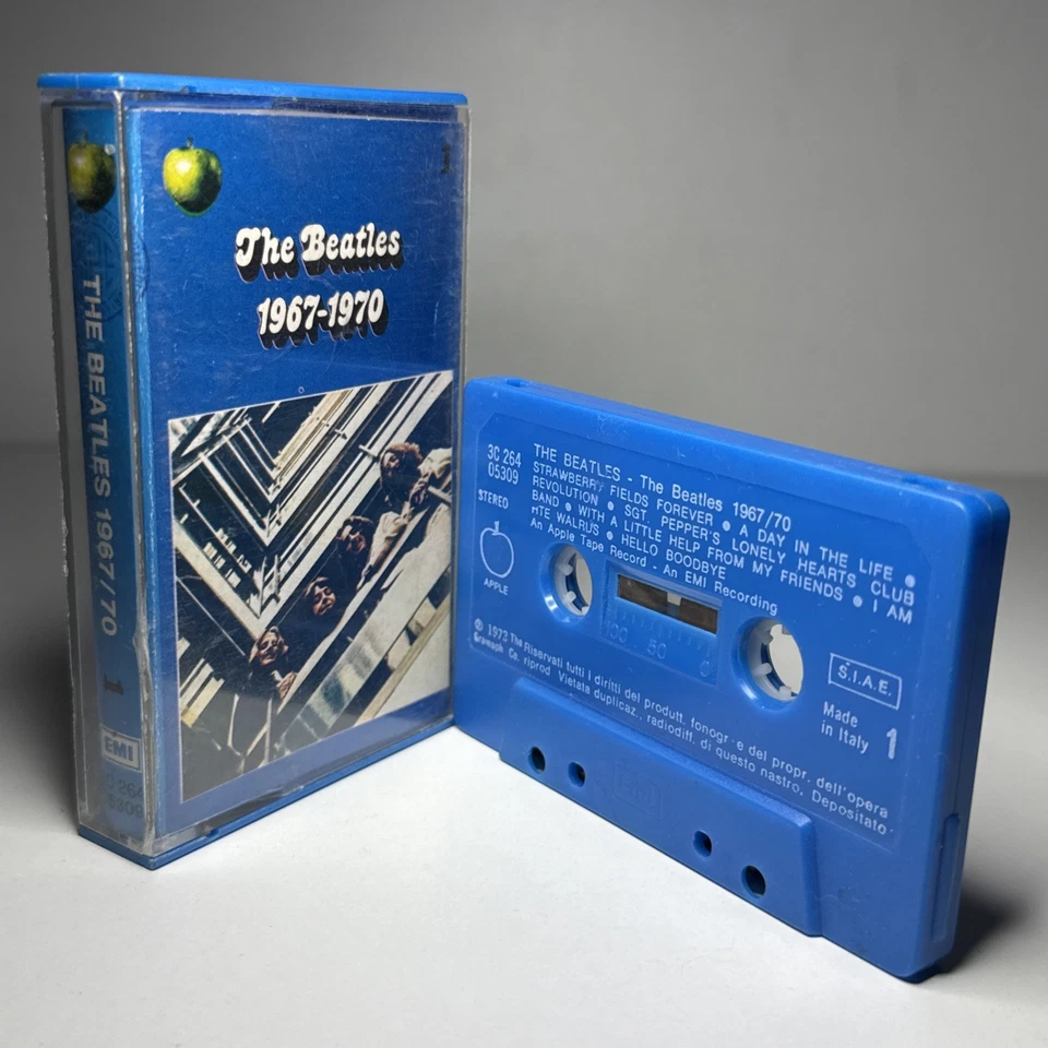 The Beatles 1967 / 1970 - 1 - Original Cassette Tape With Siae Stamp EMI Record - Image 3 of 4