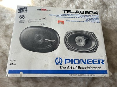Vintage Pioneer TS-A6904 Coaxial 2 way 6x9 speakers NEW Open Box