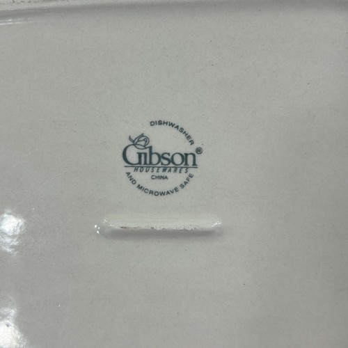 Vintage Gibson Steinzeug Roseland Servierplatte Cottagecore Grandmacore - Bild 5 von 5