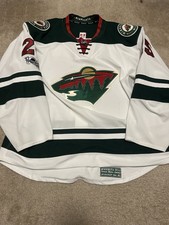 Minnesota Wild 2016-17 RBK Edge 2.0 Game Worn Away Jonas Brodin size 56