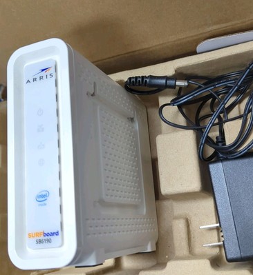 ARRIS SURFboard SB6190 DOCSIS 3.0 Cable Modem | 32x8 | 1 Gbps Gigabit Speed