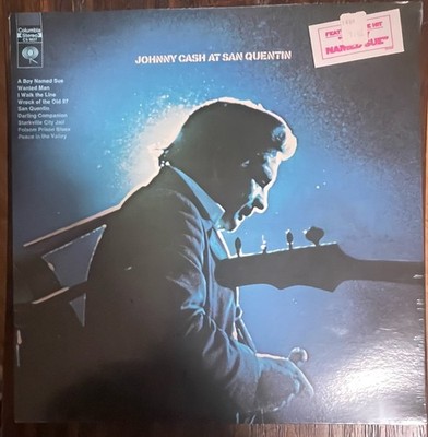 Johnny Cash At San Quentin Factory Sealed LP Vinyl First Press CS