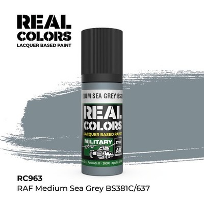 AK Interactive RC963 - RAF Medium Sea Grey BS381C/637 17 ml. - Neu