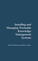 Albert Rubenstein (U. A.) | Installing And Managing Workable Knowledge...